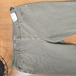 A.N.A BRAND WOMEN'S PLUS HIGH-RISE STRAIGHT GREEN JEANS SIZE 22W